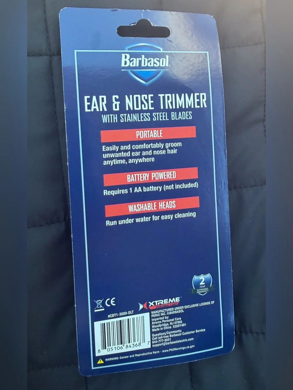 Barbasol Ear & Nose Trimmer